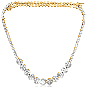 lab-grown-cvd-diamond-tennis-necklace-yellow-gold-hiramani-hall-of-gems-ruby-and-gems
