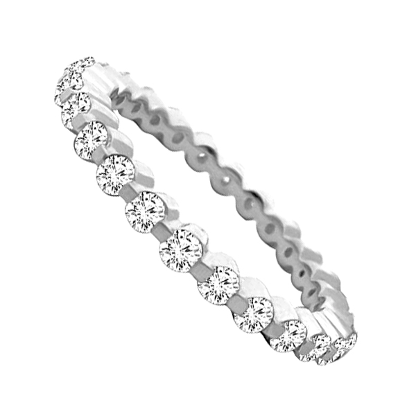 Buy ADREAML Women's Jewelry Platinum Circular Bead Cross Heart Blue  Gemstone Wedding Ring Online at desertcartBahamas