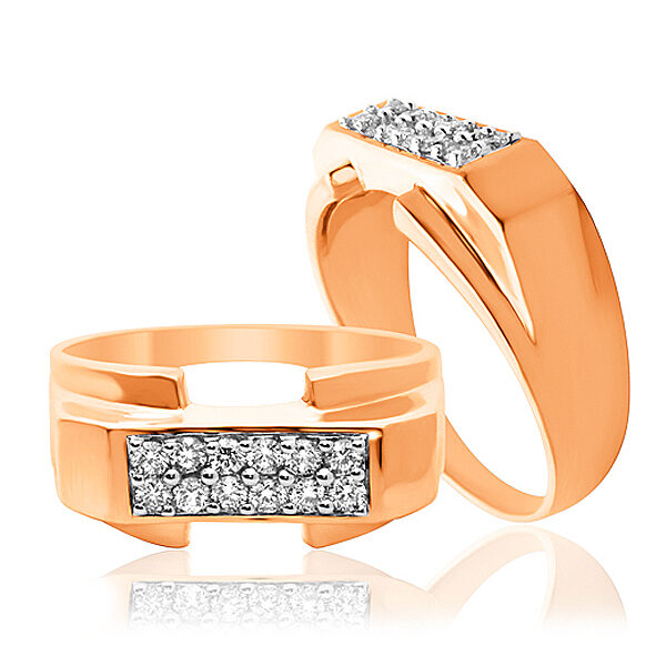 1-carat-diamond-double-row-geometric-rectangle-top-mens-wedding-anniversary-ring-14k-rose-gold-ignite-gems-canada-dr2452