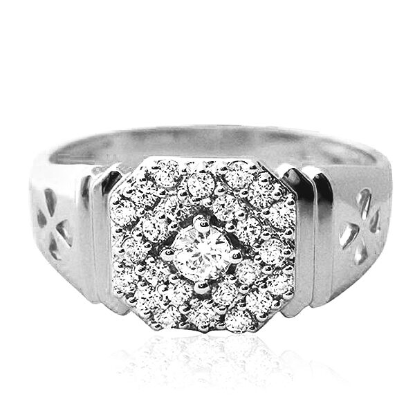 1-carat-diamond-hexagon-top-mens-wedding-anniversary-band-ring-14k-white-gold-ignite-gems-canada-dr4315
