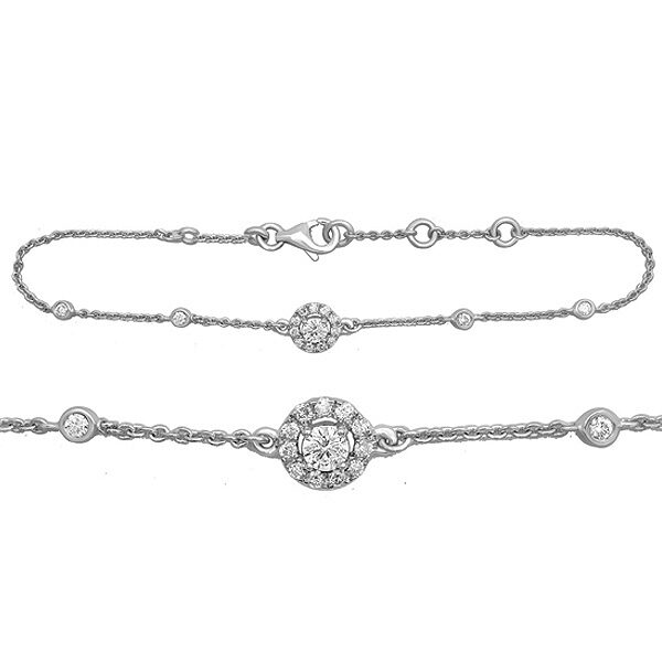 1-carat-natural-diamond-halo-station-bracelet-14k-white-gold-igi-certified-ignite-gems-inc-canada-usa