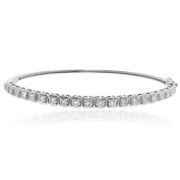 1-carat-round-brilliant-natural-diamond-semi-eternity-minimalist-bangle-bracelet-14k-white-gold-ignite-gems-inc-canada-usa