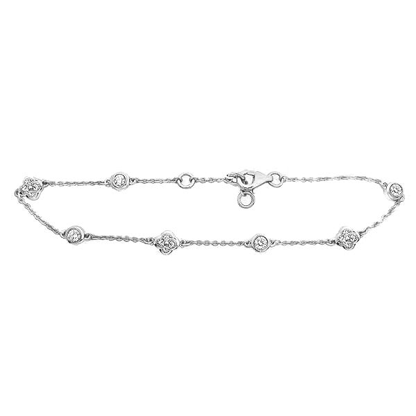 1-carat-bezel-set-diamond-station-chain-bracelet-14k-white-gold-igi-certified-jewelry-ignite-gems-inc-canada-usa