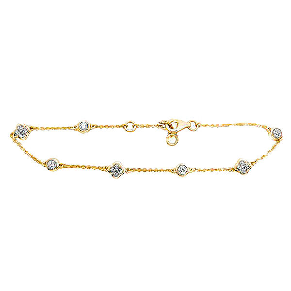 1-carat-bezel-set-diamond-station-chain-bracelet-14k-yellow-gold-igi-certified-jewelry-ignite-gems-inc-canada-usa